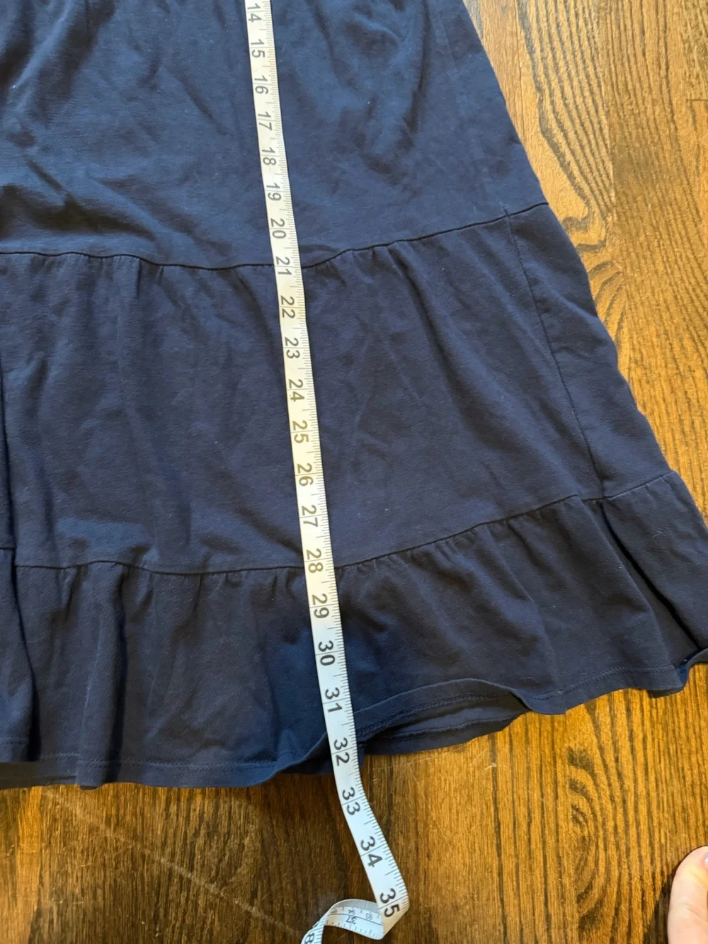 J. Crew Dark Navy Casual Tee Dress